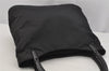 Authentic PRADA Vintage Nylon Tessuto Plastic Shoulder Hand Bag Black 5516J