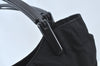 Authentic PRADA Vintage Nylon Tessuto Plastic Shoulder Hand Bag Black 5516J