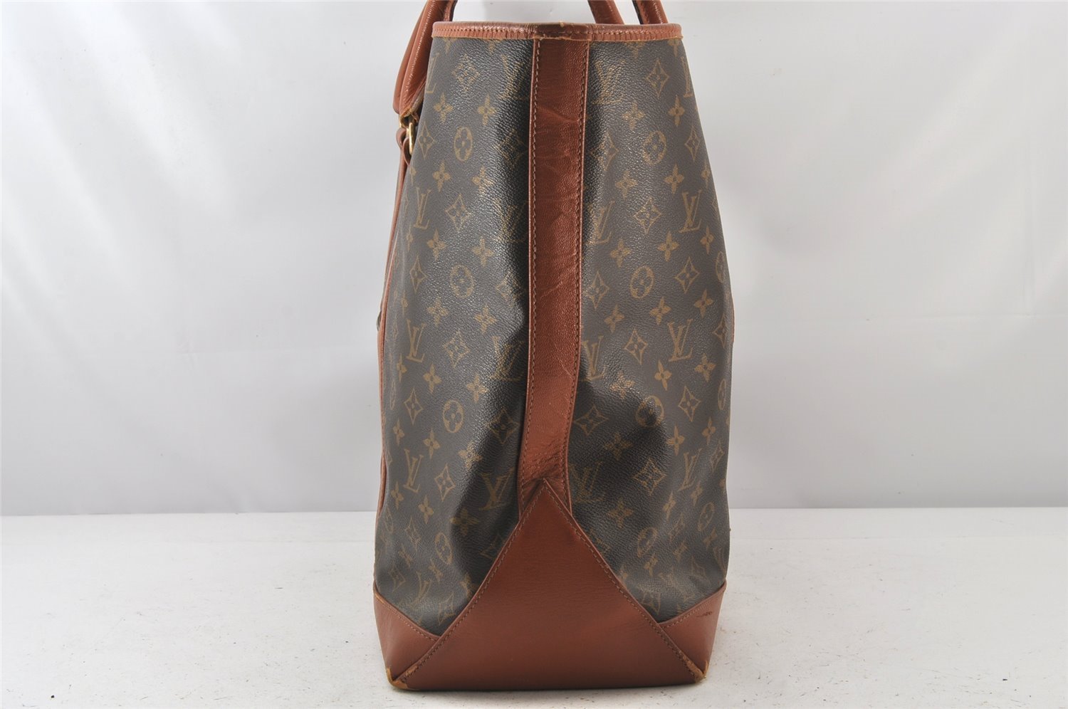 Auth Louis Vuitton Monogram Sac Weekend GM Vintage Tote Hand Bag M42420 LV 5516K