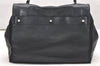 Authentic YVES SAINT LAURENT Muse Two Shoulder Hand Bag Leather Black 5518K