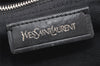 Authentic YVES SAINT LAURENT Muse Two Shoulder Hand Bag Leather Black 5518K