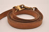 Authentic Louis Vuitton Leather Shoulder Strap Beige 40.6-47.6" LV 5519J