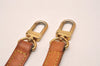 Authentic Louis Vuitton Leather Shoulder Strap Beige 40.6-47.6" LV 5519J