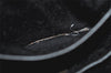 Authentic GUCCI Vintage Micro GG Satin Clutch Hand Bag Purse Black Junk 5519K
