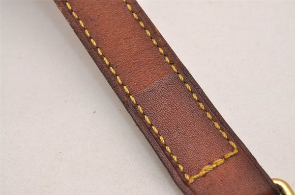 Authentic Louis Vuitton Leather Shoulder Strap Beige 37.4-44.5" LV Junk 5520J