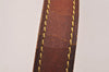 Authentic Louis Vuitton Leather Shoulder Strap Beige 37.4-44.5" LV Junk 5520J