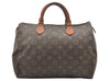 Authentic Louis Vuitton Monogram Speedy 30 Hand Boston Bag M41526 LV Junk 5520K