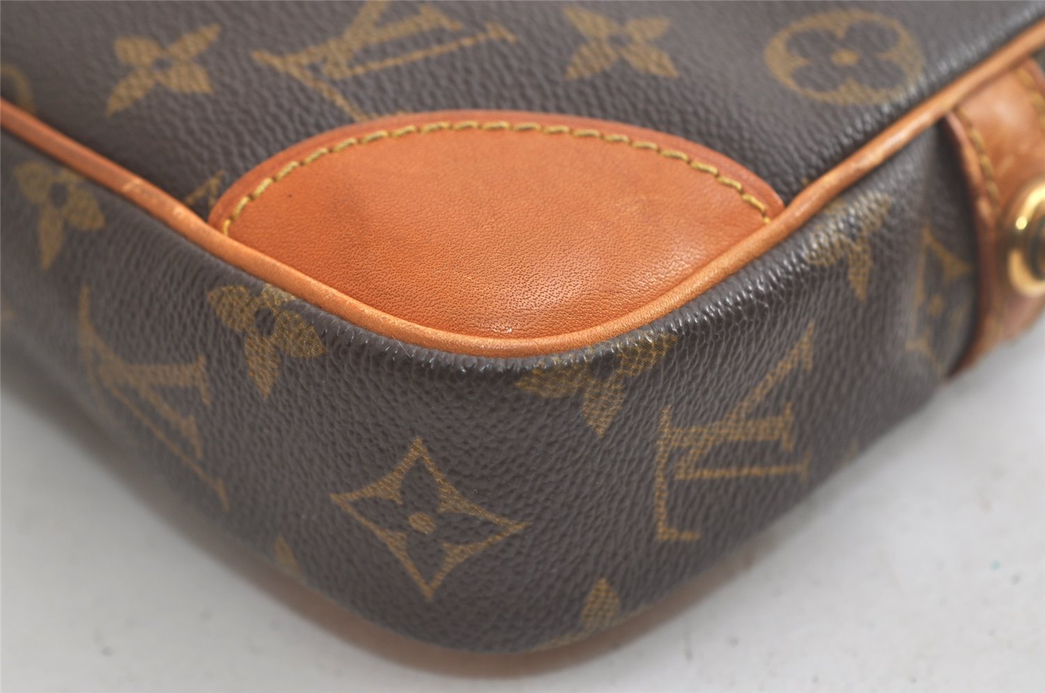 Authentic Louis Vuitton Monogram Marly Dragonne GM M51825 Clutch Hand Bag 5521K