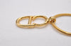 Authentic Christian Dior Gold Tone Chain Pendant Necklace CD 5522I