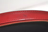 Authentic Louis Vuitton Epi Trousse Crete Clutch Bag Red LV Junk 5522K