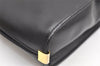 Authentic Christian Dior 2Way Shoulder Hand Bag Purse Leather Black CD 5523K
