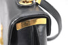 Authentic Christian Dior 2Way Shoulder Hand Bag Purse Leather Black CD 5523K