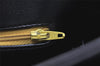 Authentic Christian Dior 2Way Shoulder Hand Bag Purse Leather Black CD 5523K