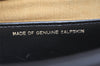 Authentic Christian Dior 2Way Shoulder Hand Bag Purse Leather Black CD 5523K