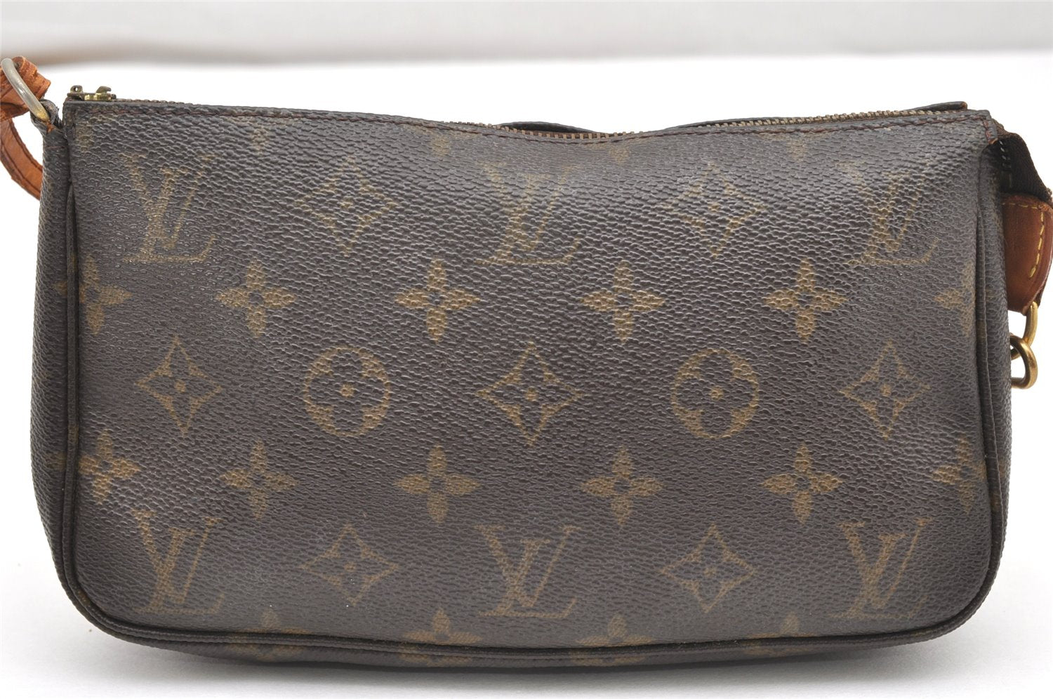 Authentic Louis Vuitton Monogram Pochette Accessoires Pouch M51980 Junk 5525K