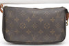 Authentic Louis Vuitton Monogram Pochette Accessoires Pouch M51980 Junk 5525K