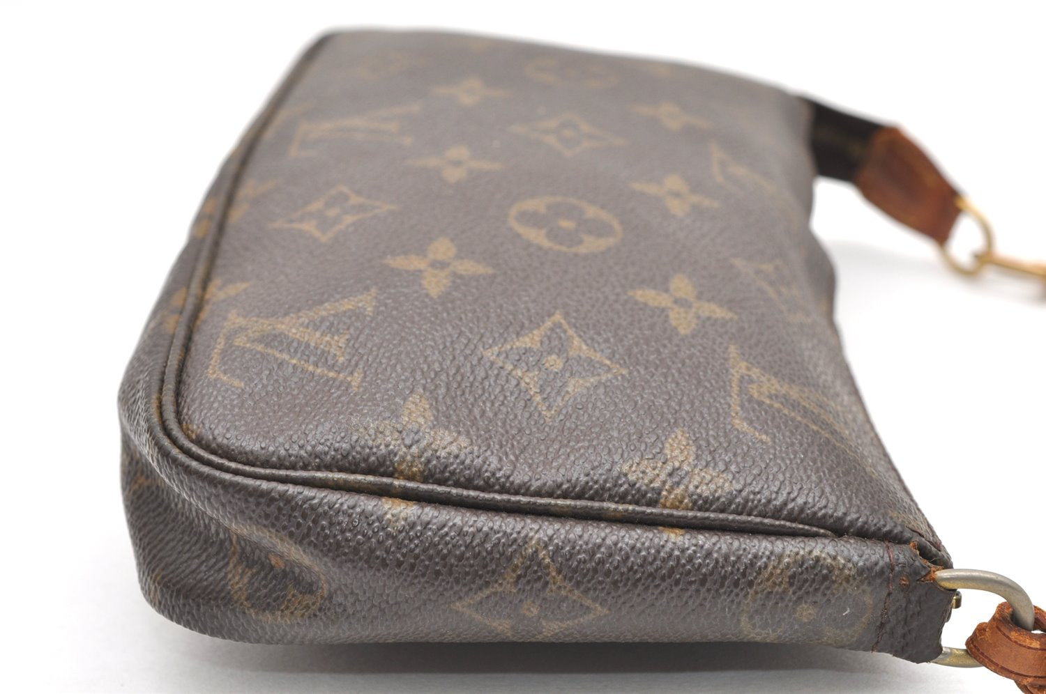 Authentic Louis Vuitton Monogram Pochette Accessoires Pouch M51980 Junk 5525K