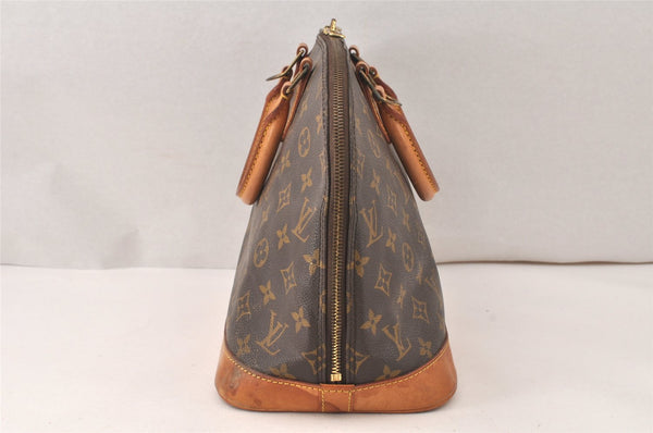 Authentic Louis Vuitton Monogram Alma Hand Bag Purse M51130 LV 5526K