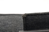Authentic FENDI Mamma Baguette Shoulder Hand Bag Cotton Leather Gray 5528I