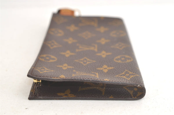 Authentic Louis Vuitton Monogram Pouch For Bucket GM LV Junk 5528K