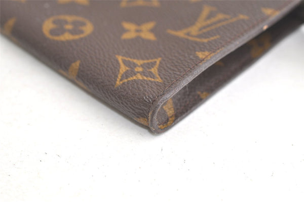 Authentic Louis Vuitton Monogram Pouch For Bucket GM LV Junk 5528K