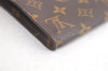 Authentic Louis Vuitton Monogram Pouch For Bucket GM LV Junk 5528K