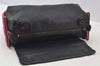 Authentic PRADA Vintage Leather Nappa Shoulder Bag Purse Black 5529I