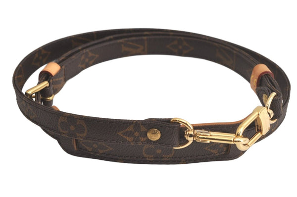 Authentic Louis Vuitton Monogram Shoulder Strap 39.8-46.7" LV 5529K