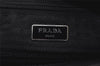 Authentic PRADA Nylon Tessuto Saffiano Leather Shoulder Cross Bag Black 5530I