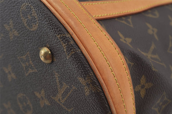 Authentic Louis Vuitton Monogram Bucket GM Shoulder Tote Bag M42236 LV 5530J