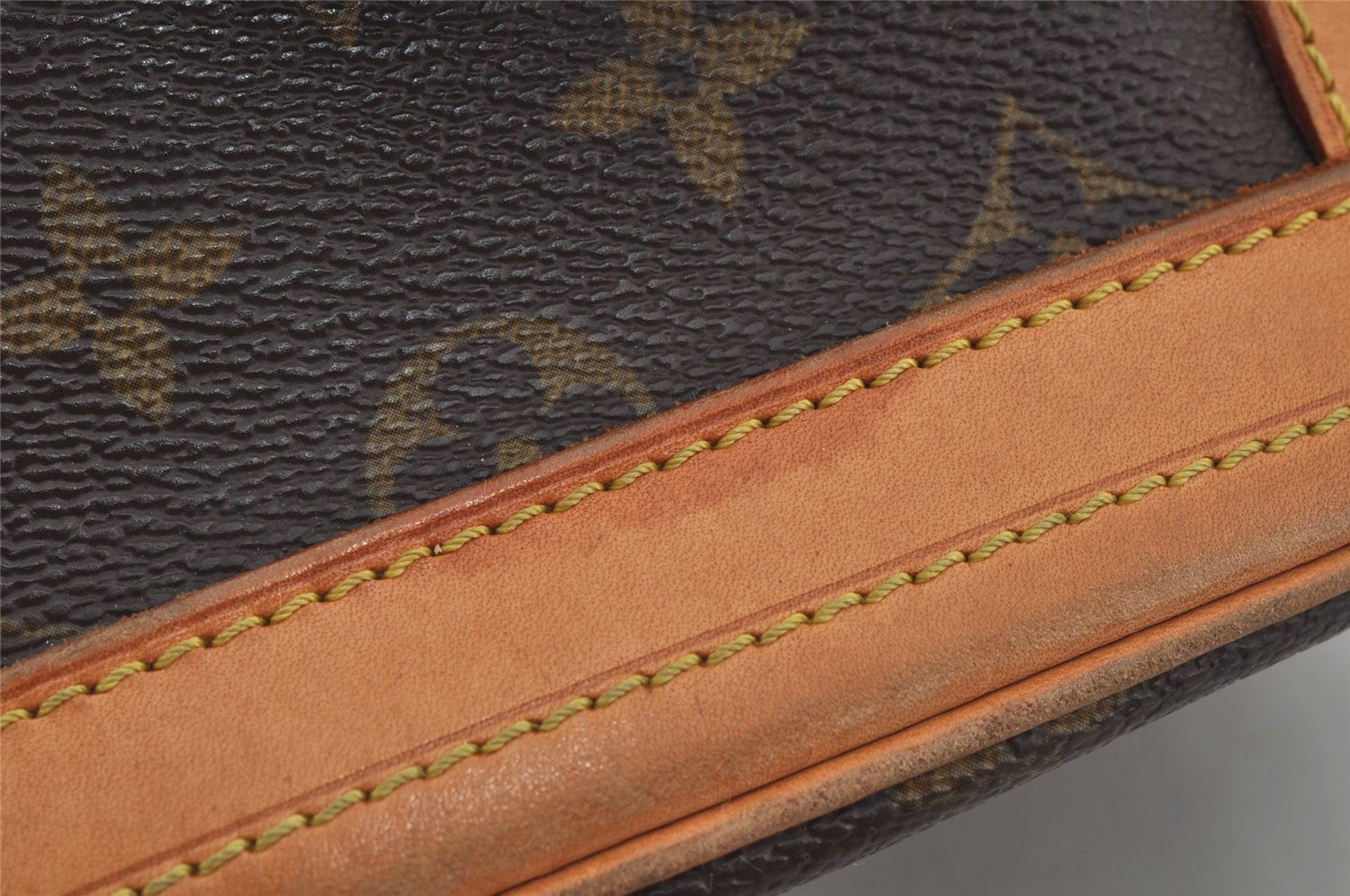 Authentic Louis Vuitton Monogram Bucket GM Shoulder Tote Bag M42236 LV 5530J