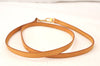 Authentic Louis Vuitton Leather Shoulder Strap Beige 46.1" LV 5530K