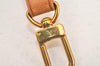 Authentic Louis Vuitton Leather Shoulder Strap Beige 46.1" LV 5530K