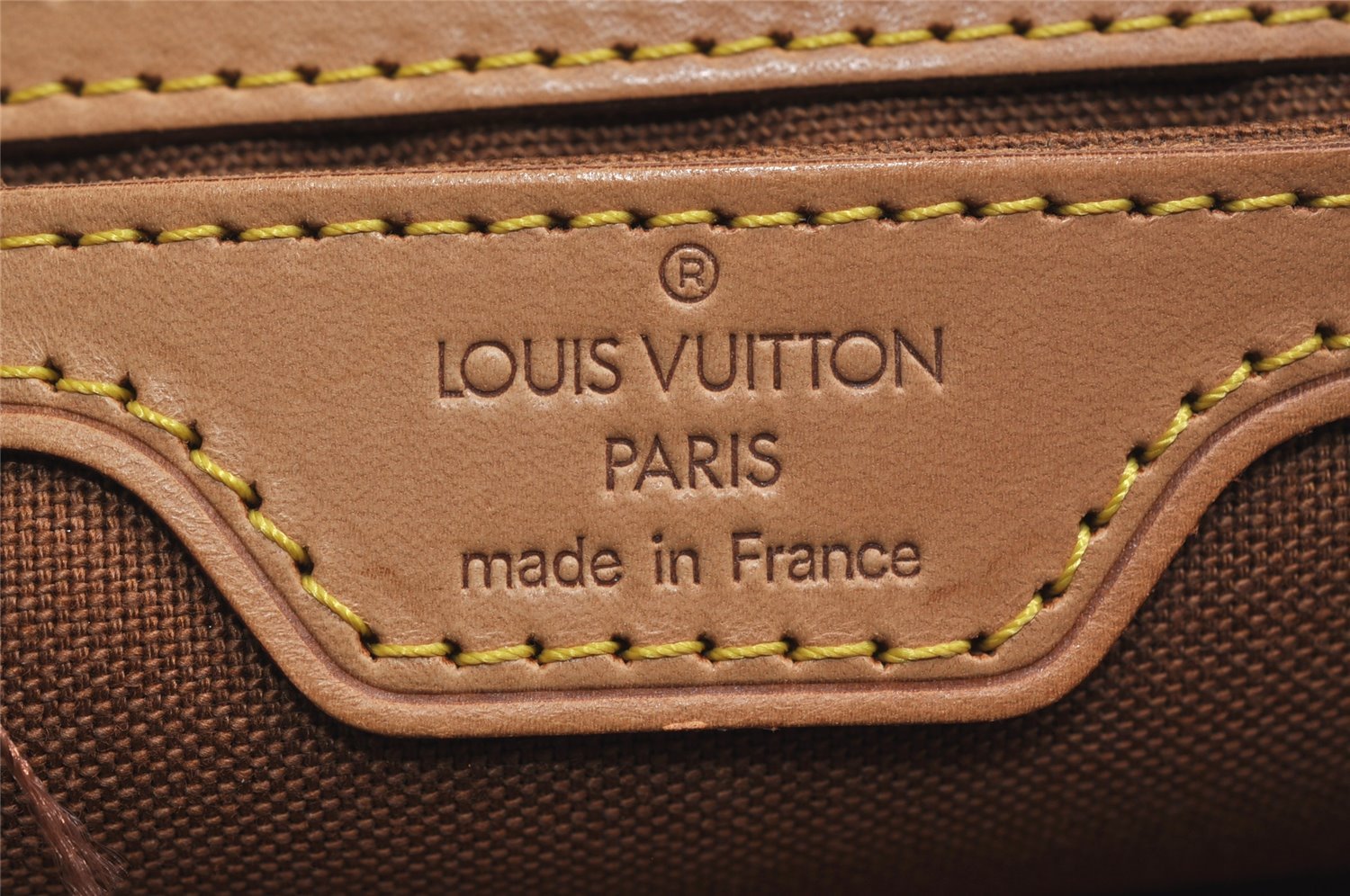 Authentic Louis Vuitton Monogram Montsouris GM Backpack M51135 LV 5531I