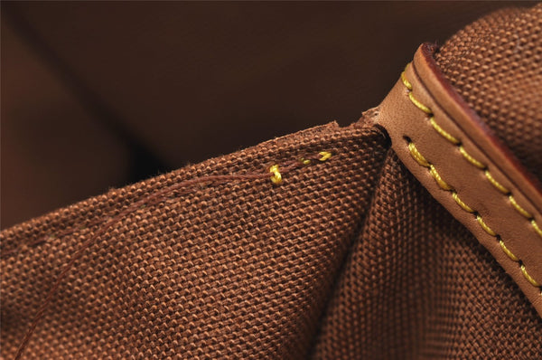 Authentic Louis Vuitton Monogram Montsouris GM Backpack M51135 LV 5531I