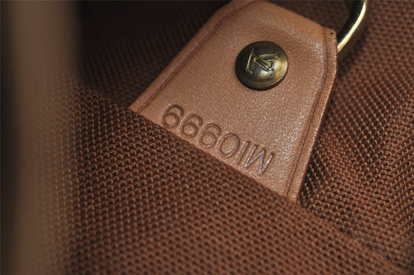 Authentic Louis Vuitton Monogram Montsouris GM Backpack M51135 LV 5531I