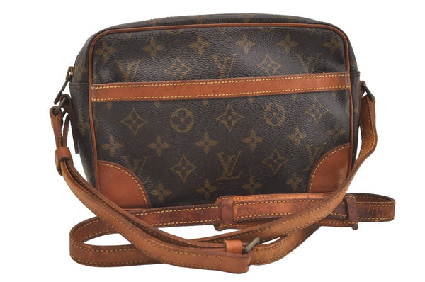 Authentic Louis Vuitton Monogram Trocadero 23 Shoulder Cross Bag M51276 LV 5531J