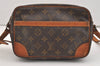 Authentic Louis Vuitton Monogram Trocadero 23 Shoulder Cross Bag M51276 LV 5531J