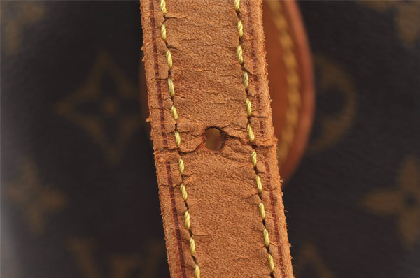 Authentic Louis Vuitton Monogram Bucket PM Shoulder Tote Bag M42238 LV 5532J