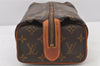 Authentic Louis Vuitton Monogram Trousse Patte Pression Pouch M47636 Junk 5532K