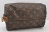 Authentic Louis Vuitton Monogram Trousse Patte Pression Pouch M47636 Junk 5532K