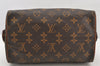 Authentic Louis Vuitton Monogram Trousse Patte Pression Pouch M47636 Junk 5532K