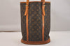 Authentic Louis Vuitton Monogram Bucket GM Shoulder Tote Bag M42236 Junk 5533J