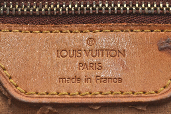 Authentic Louis Vuitton Monogram Bucket GM Shoulder Tote Bag M42236 Junk 5533J