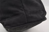 Authentic FENDI Zucca Vintage Tote Shoulder Bag Nylon Leather Black 5534I