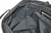 Authentic FENDI Zucca Vintage Tote Shoulder Bag Nylon Leather Black 5534I