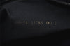 Authentic FENDI Zucca Vintage Tote Shoulder Bag Nylon Leather Black 5534I