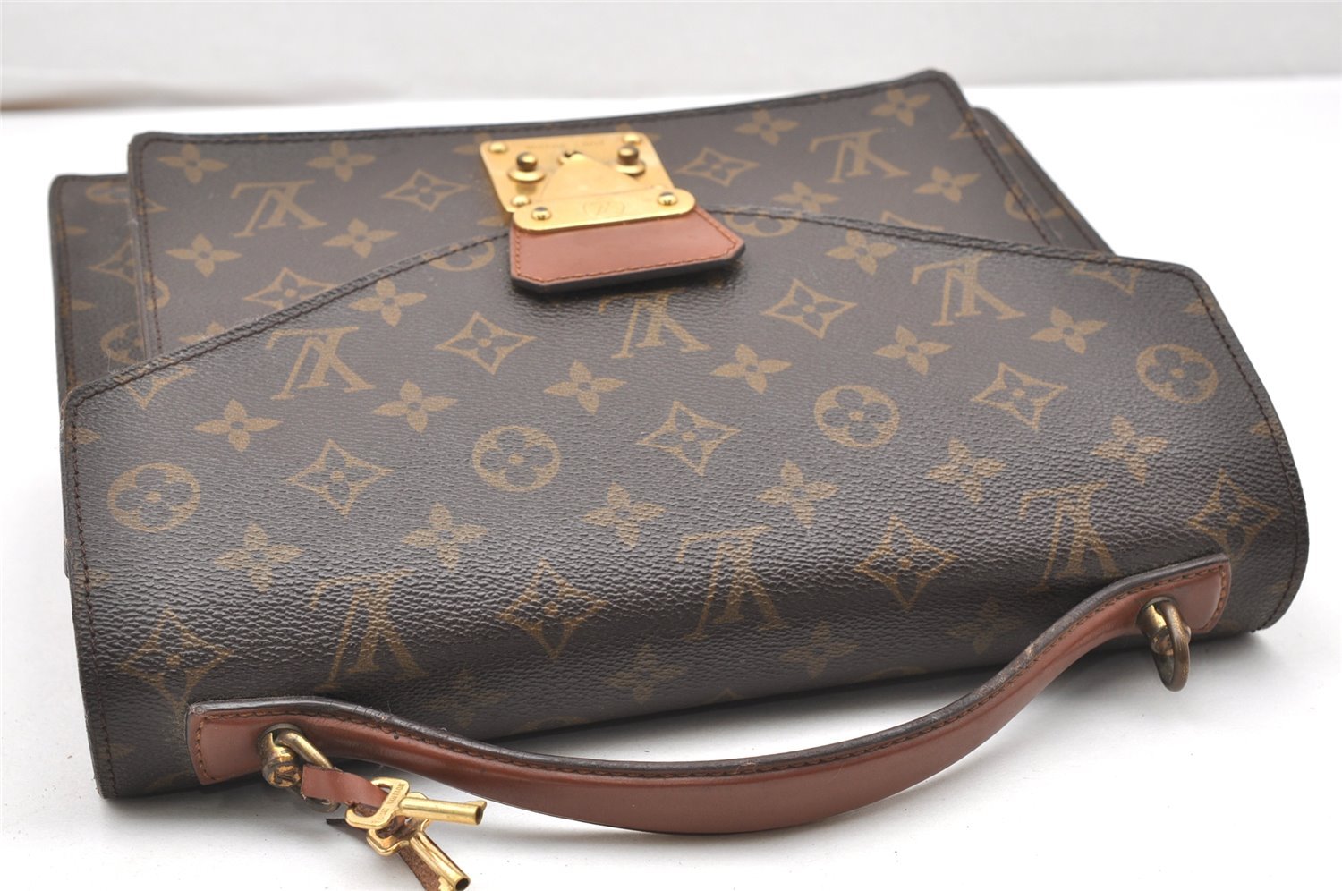 Authentic Louis Vuitton Monogram Monceau 2Way Shoulder Hand Bag M51185 LV 5538K