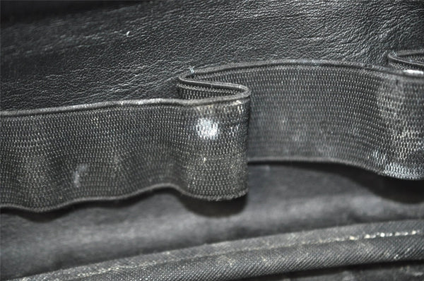 Authentic Louis Vuitton Damier Graphite Toiletry Hand Bag Pouch N47625 LV 5539I