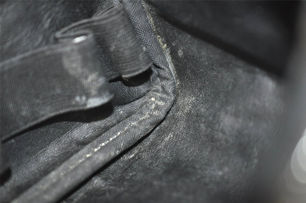 Authentic Louis Vuitton Damier Graphite Toiletry Hand Bag Pouch N47625 LV 5539I